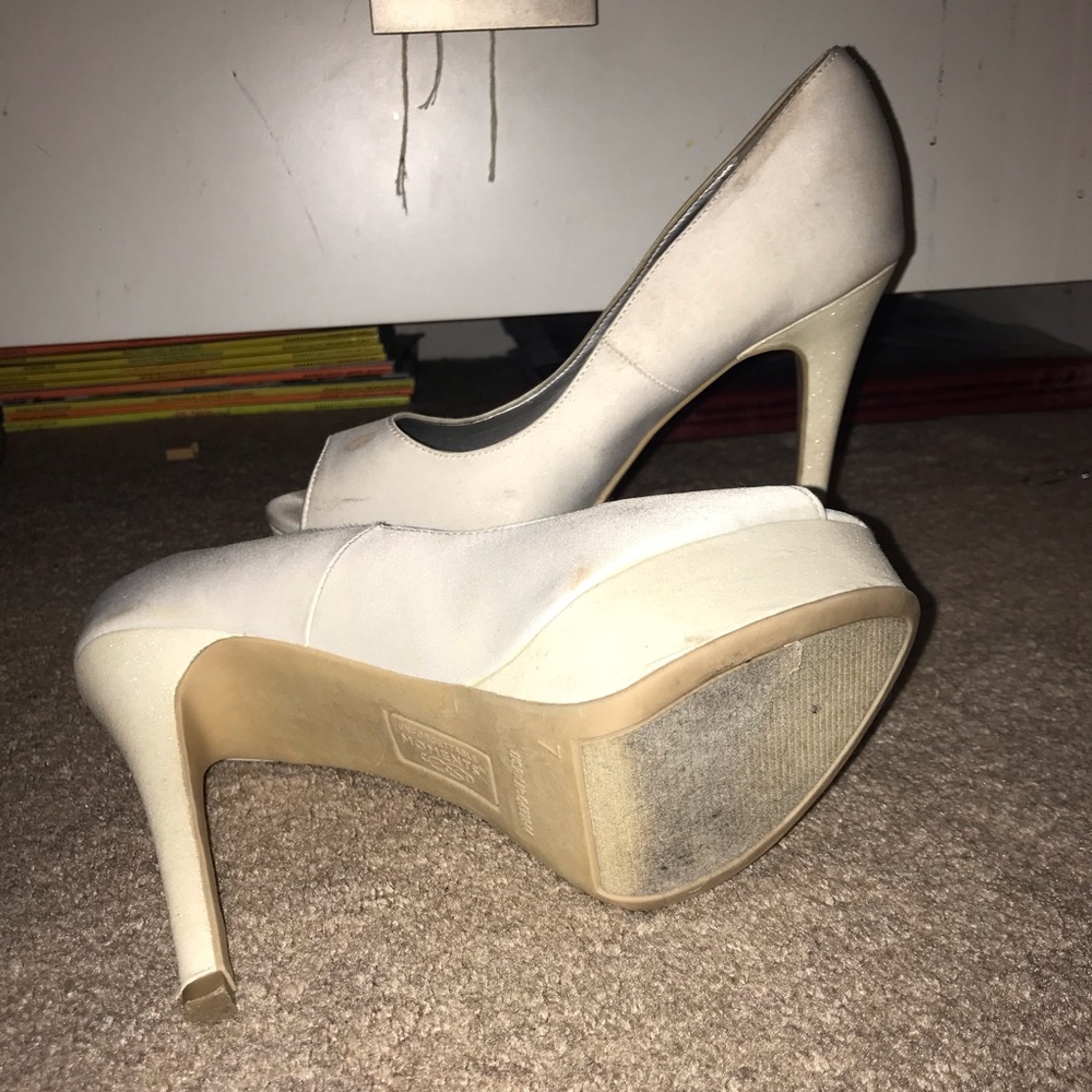 White High Heels